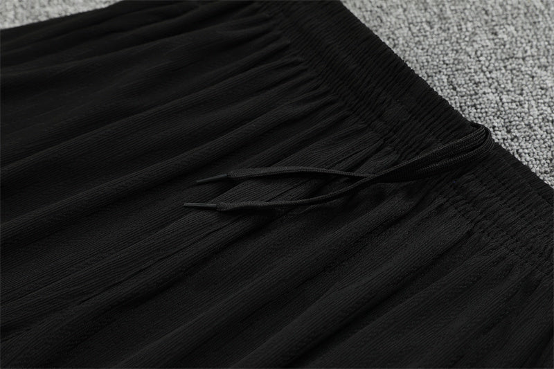 2025-26 Brasilien Schwarzer Trainingsanzug