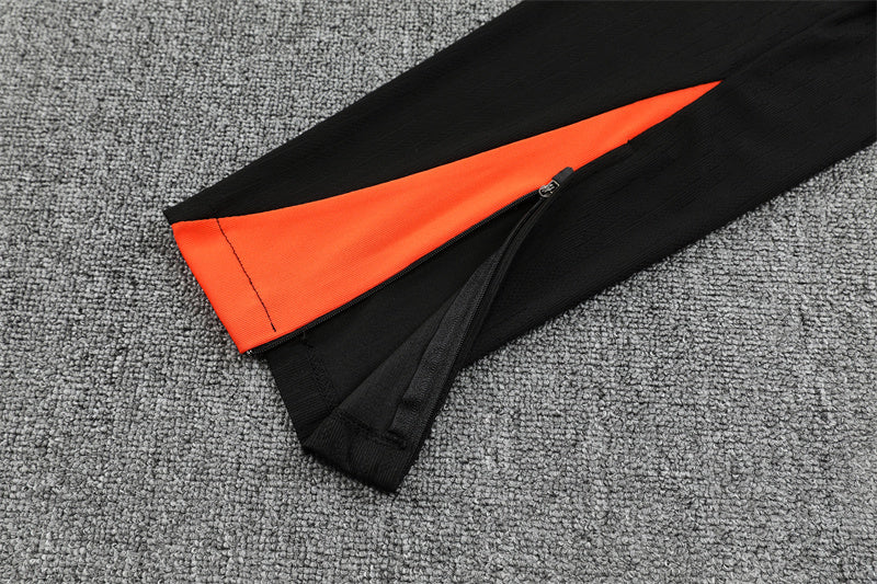 2025-26 Brasilien Schwarzer Trainingsanzug