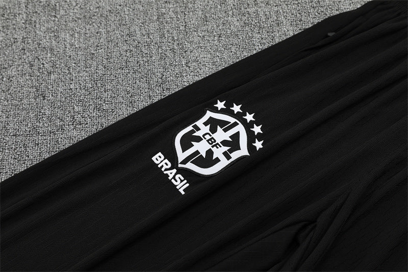 Brasilianischer orangefarbener Trainingsanzug 2025/26