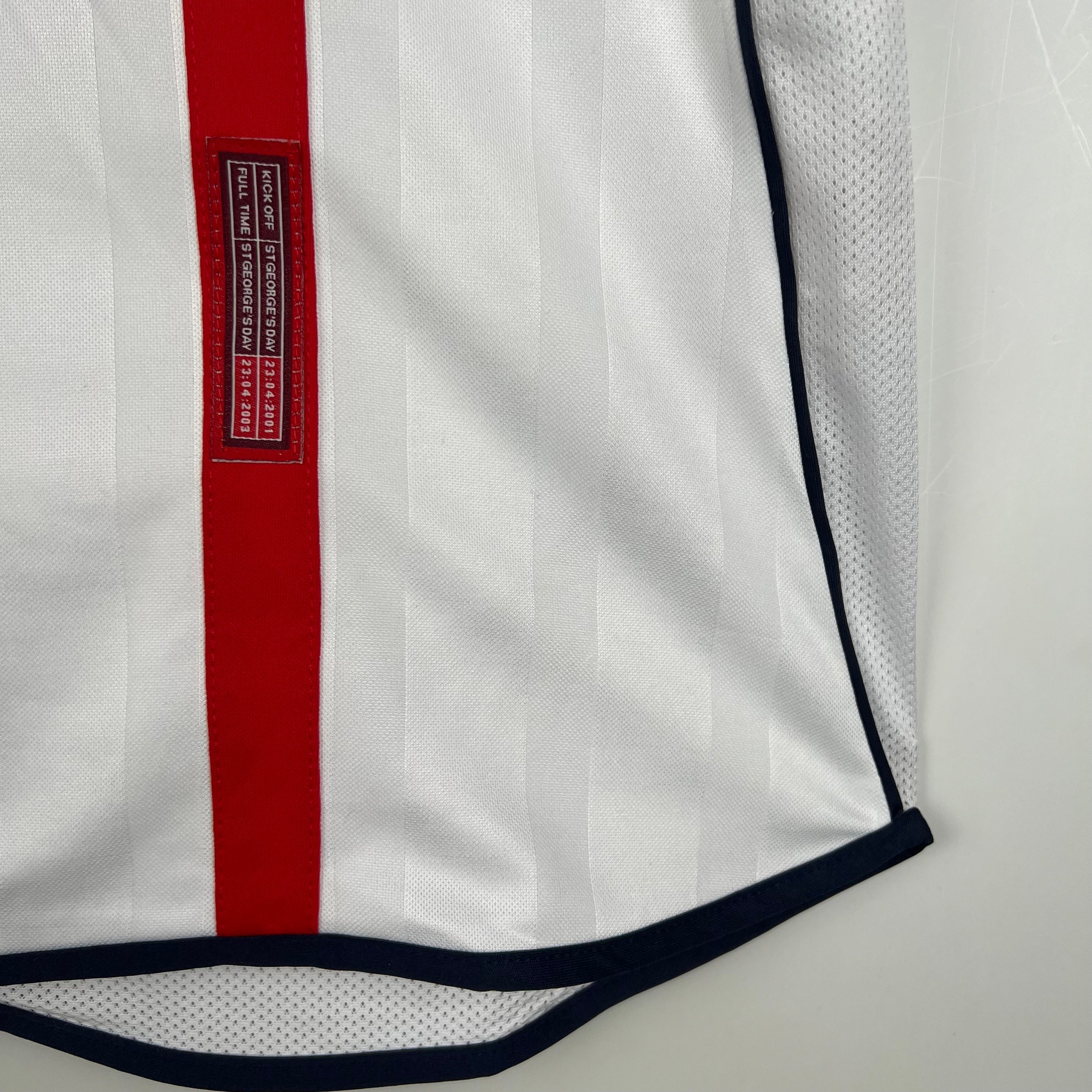 2002 England Home Retro