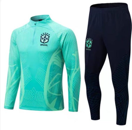 2022-23 Brazil Green Training Suit