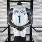 Retro de los Timberwolves de la NBA 2024-25 N.° 1 ANDERSON