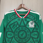 Mexiko Heimtrikot 2026/27, Fanversion, Langarm