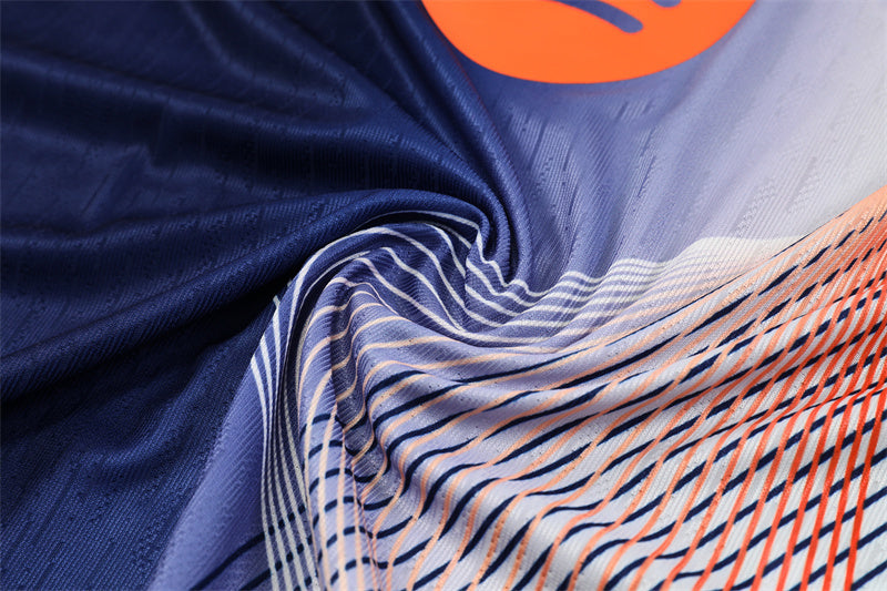 Chándal de entrenamiento azul y naranja del Barcelona 2025-26 [Camuflaje]