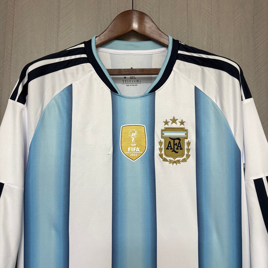 2026-27 Argentina Home Fan Version long sleeves