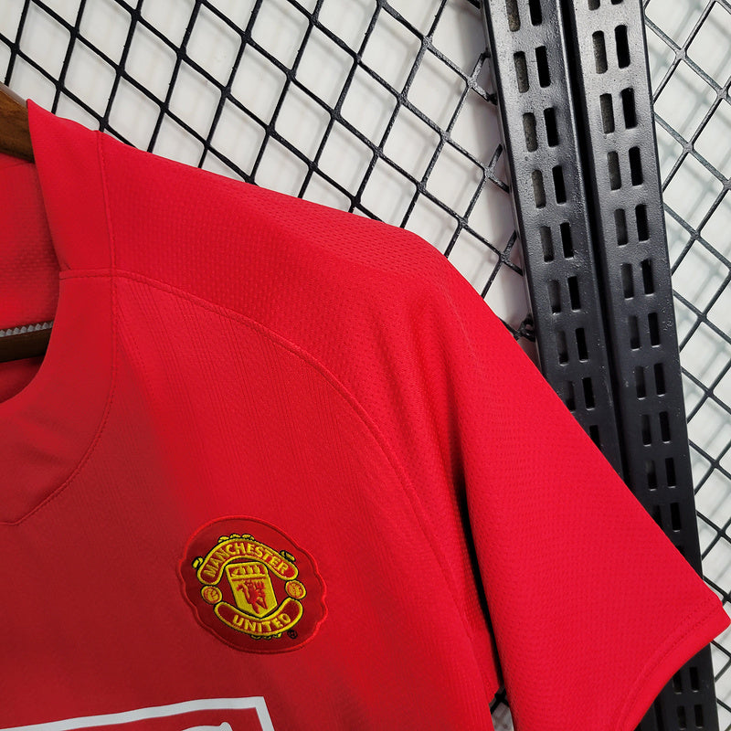 2007-08 Manchester United Home Premier League Edition Retro