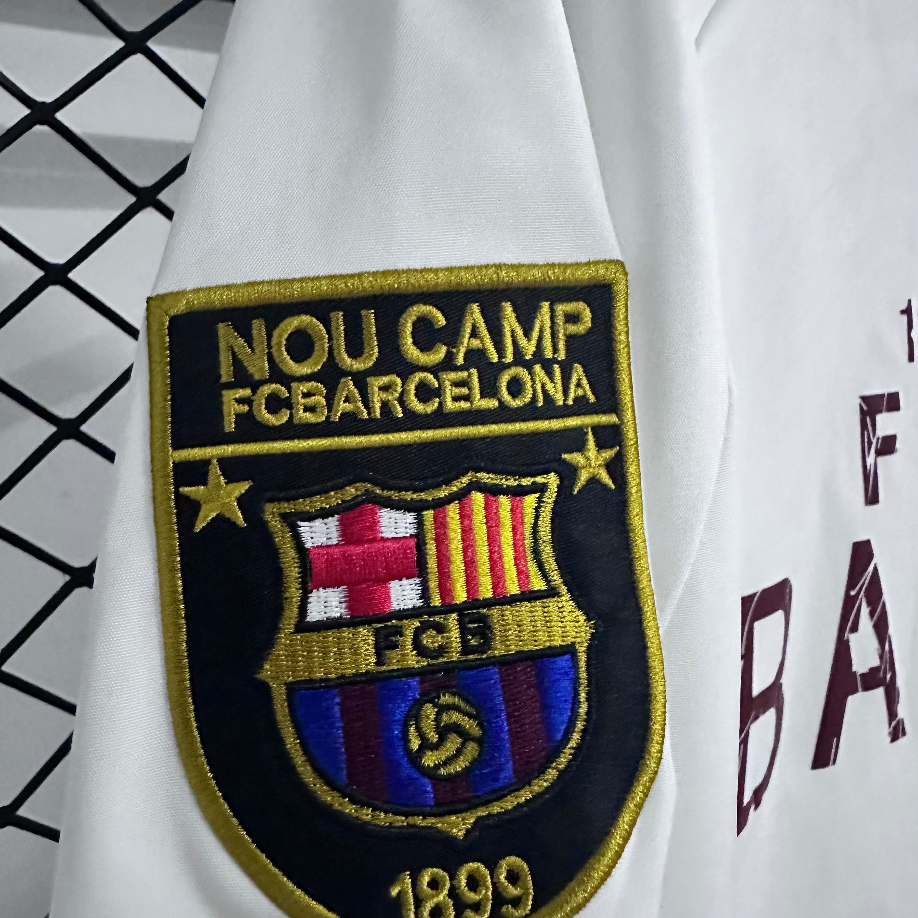 2025-26 Barcelona White Windbreaker