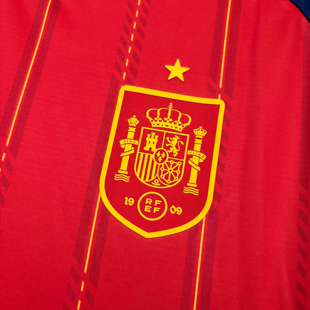 2026-27 Spanien Heimtrikot Fan-Version langarm