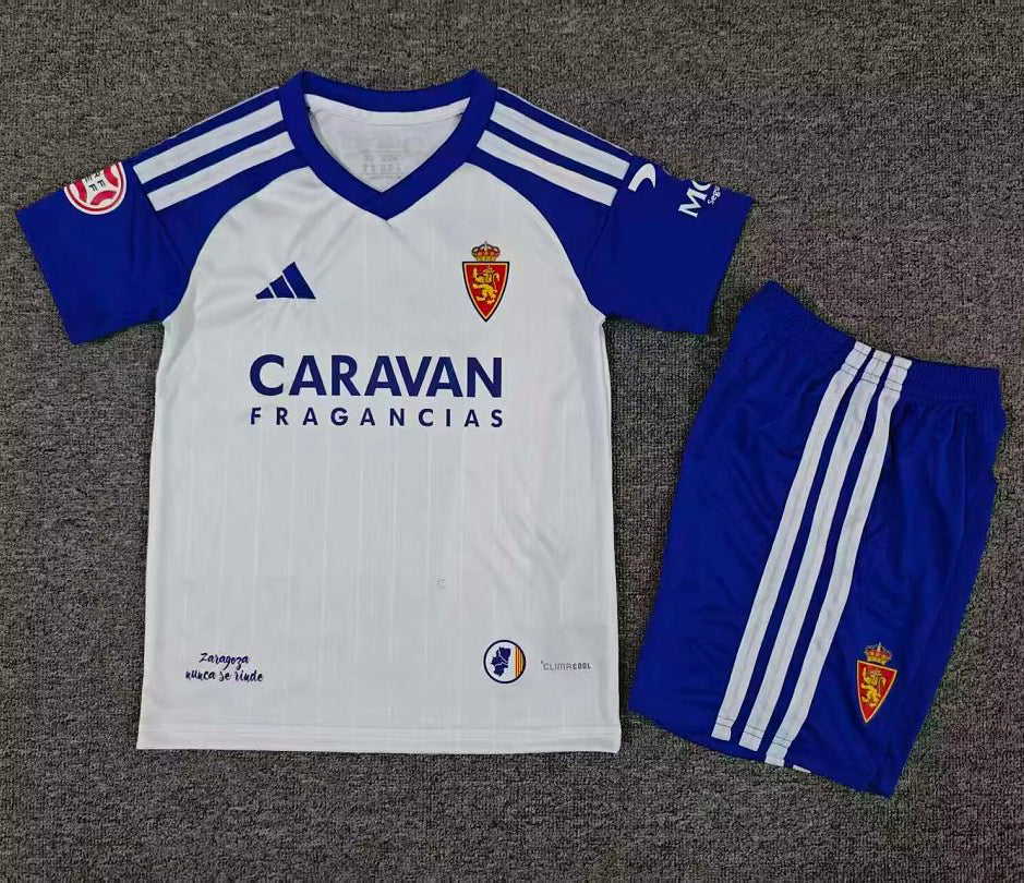2026-27 Royal Zaragoza Away Kids