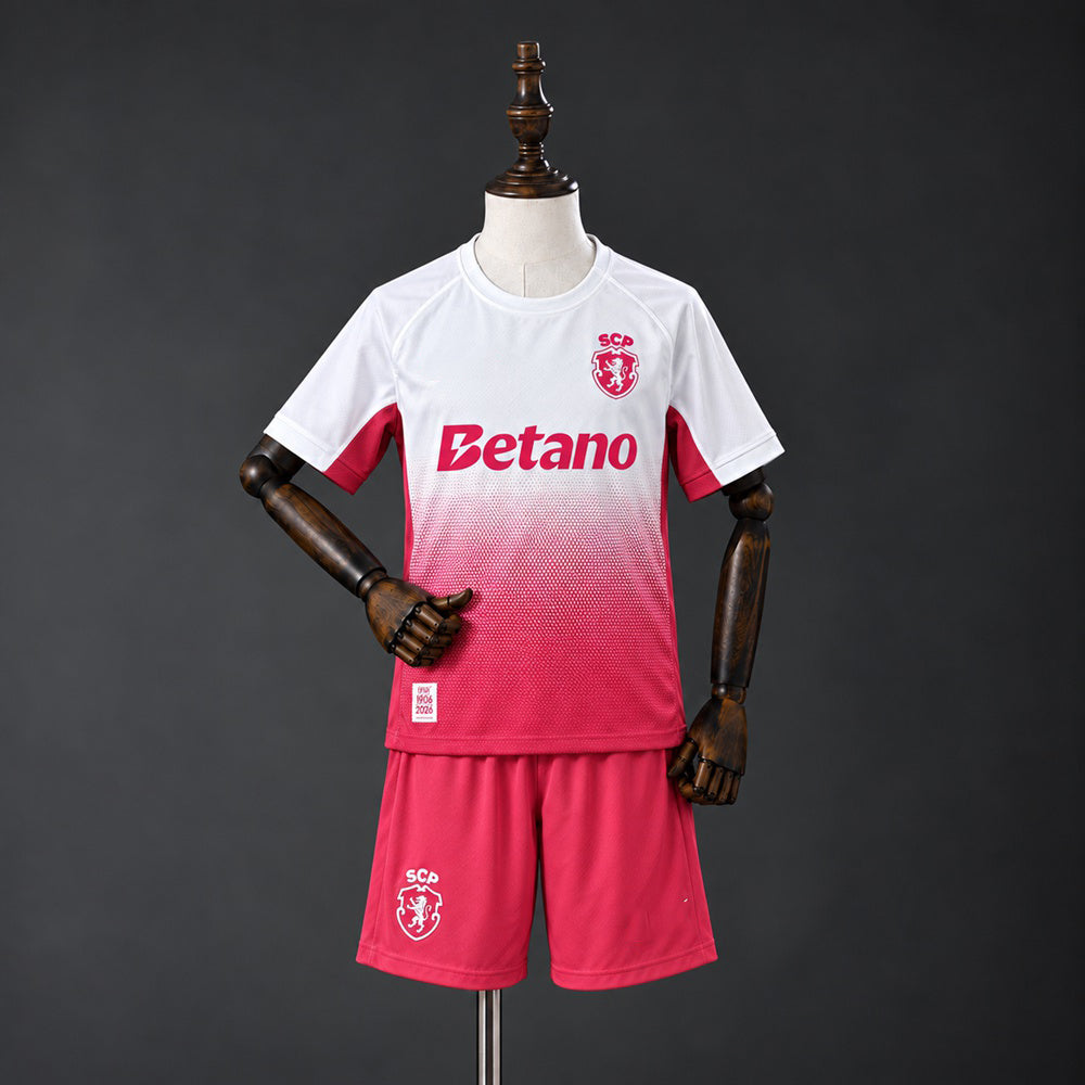 2026-27 Sporting Lisbon Pink Special Kids Kit