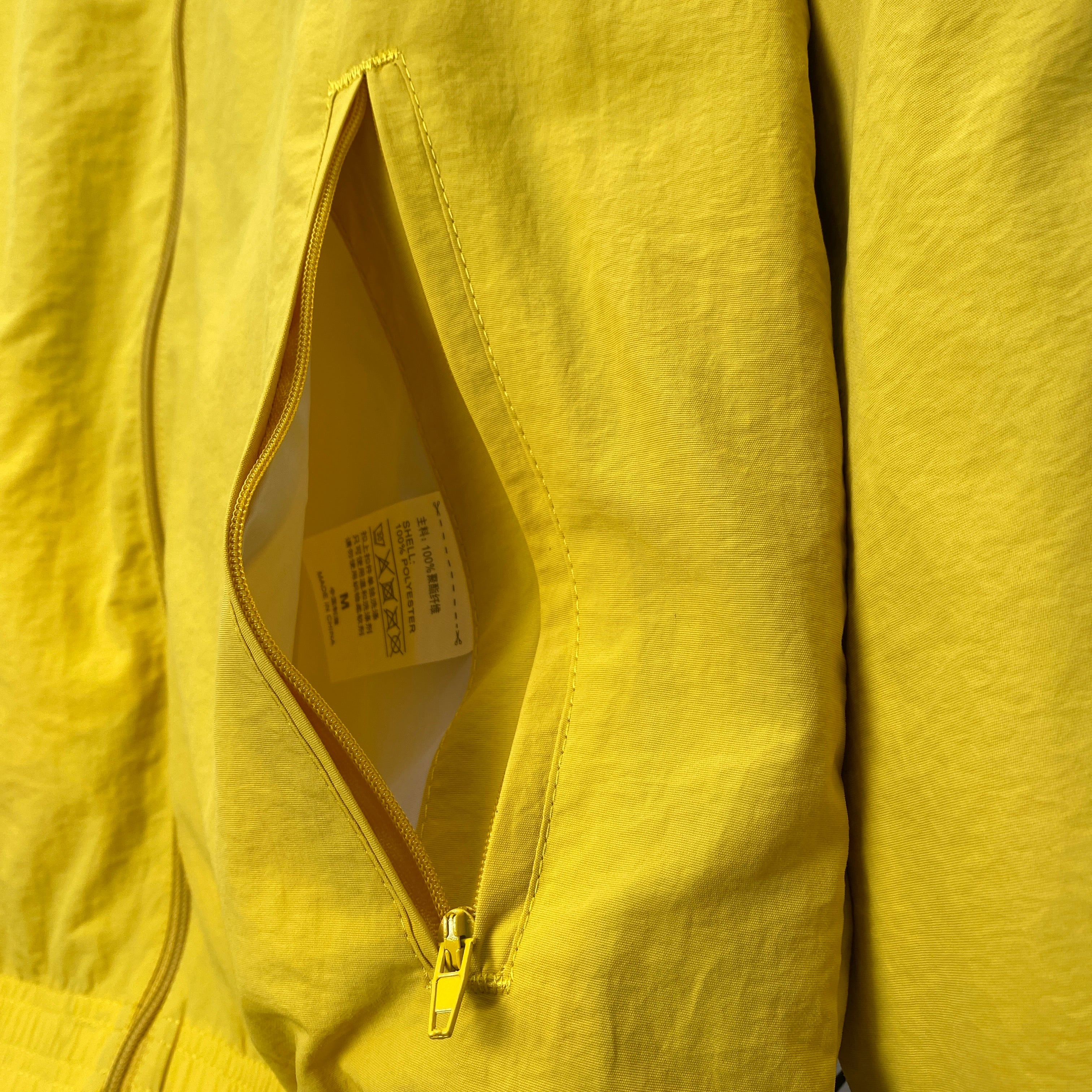 2024-25Real Madrid Yellow Windbreaker