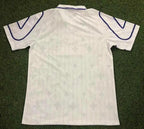 1997-98 ACF Fiorentina Auswärtstrikot Weiß Retro