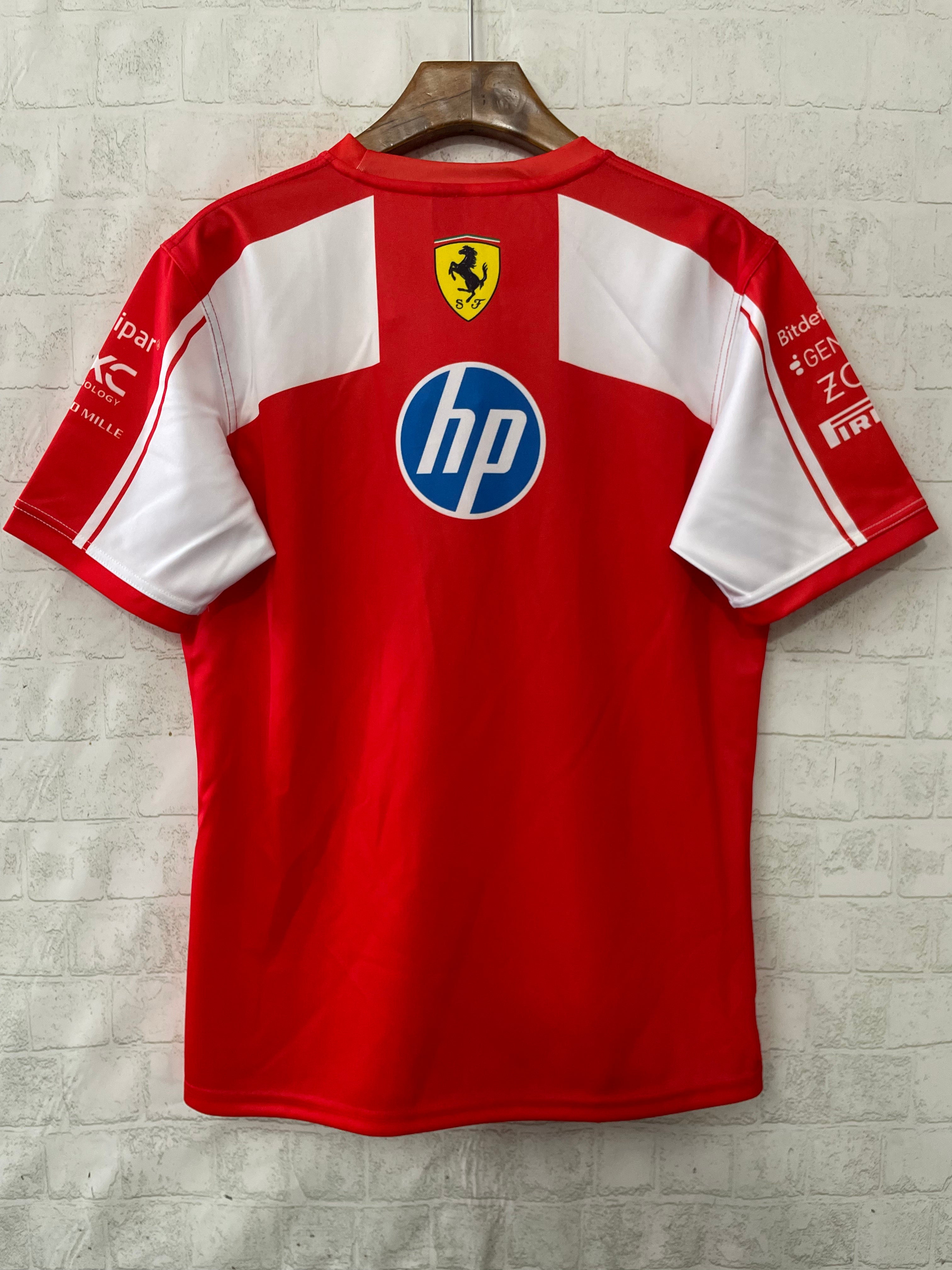 2026 F1 Ferrari Crew Neck Shirt Formula One Racing Suit
