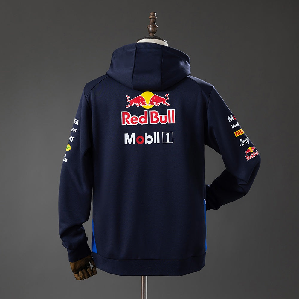 2026 Castore Blue And Black Hoodie One Racing Suit