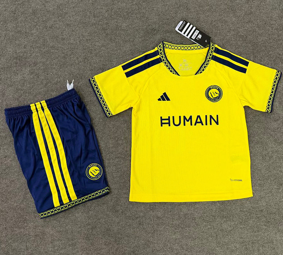 2026-27 Al Nassr Home Kids Kit