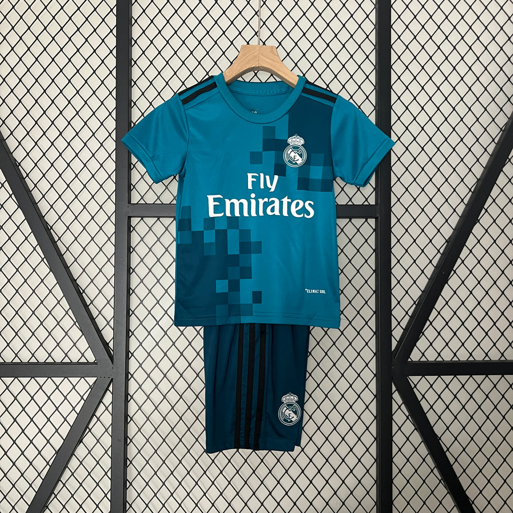 2017-18 Real Madrid Third Away Retro KIDS 16-28