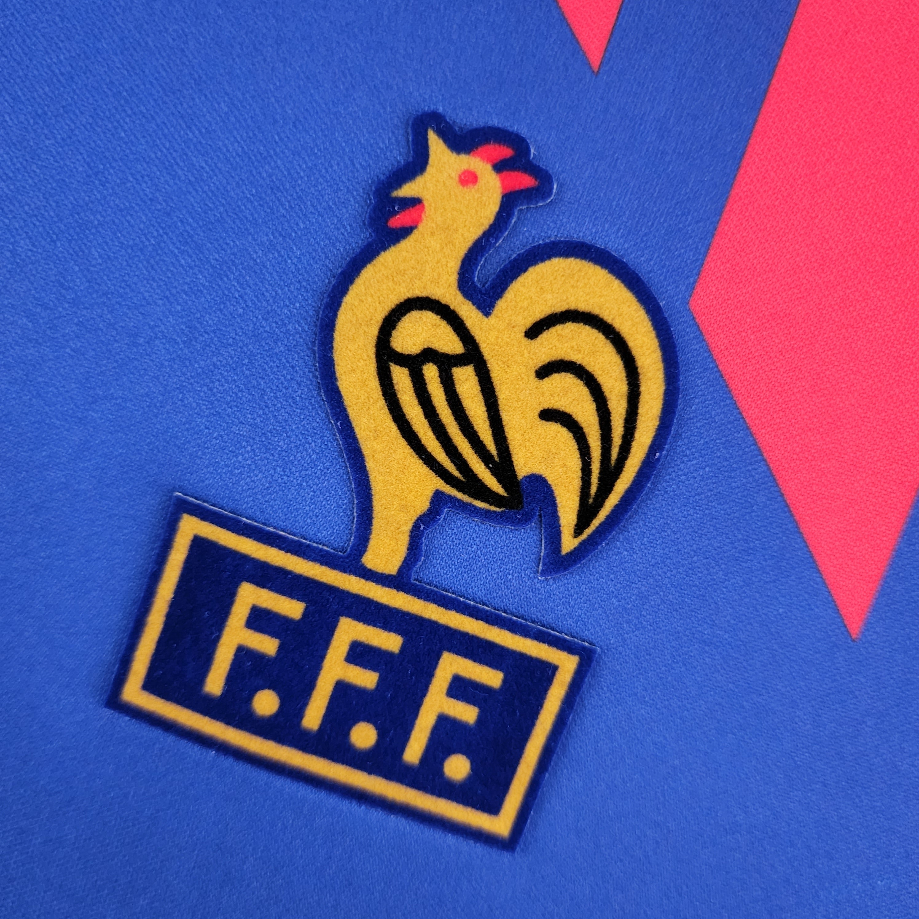 1988-90 France home Long Sleeve