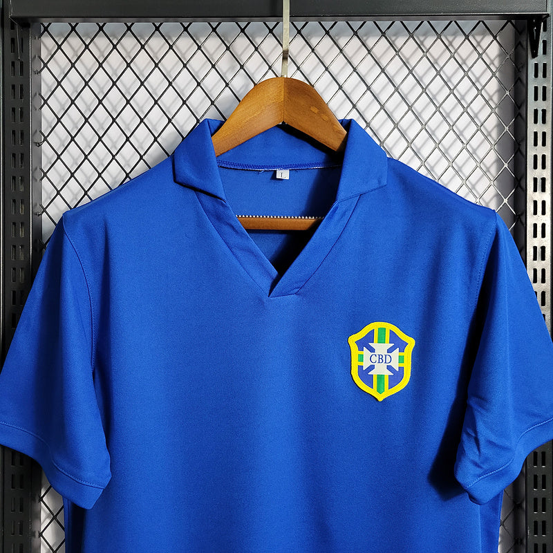 1957-62 Brazil Away Retro