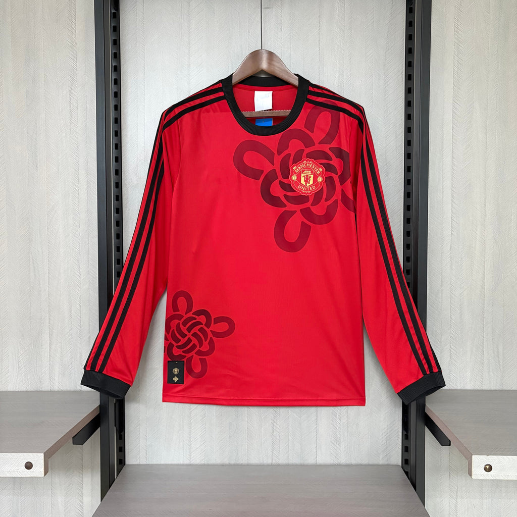 2026-27 Manchester United Rotes Sondertrikot langarm