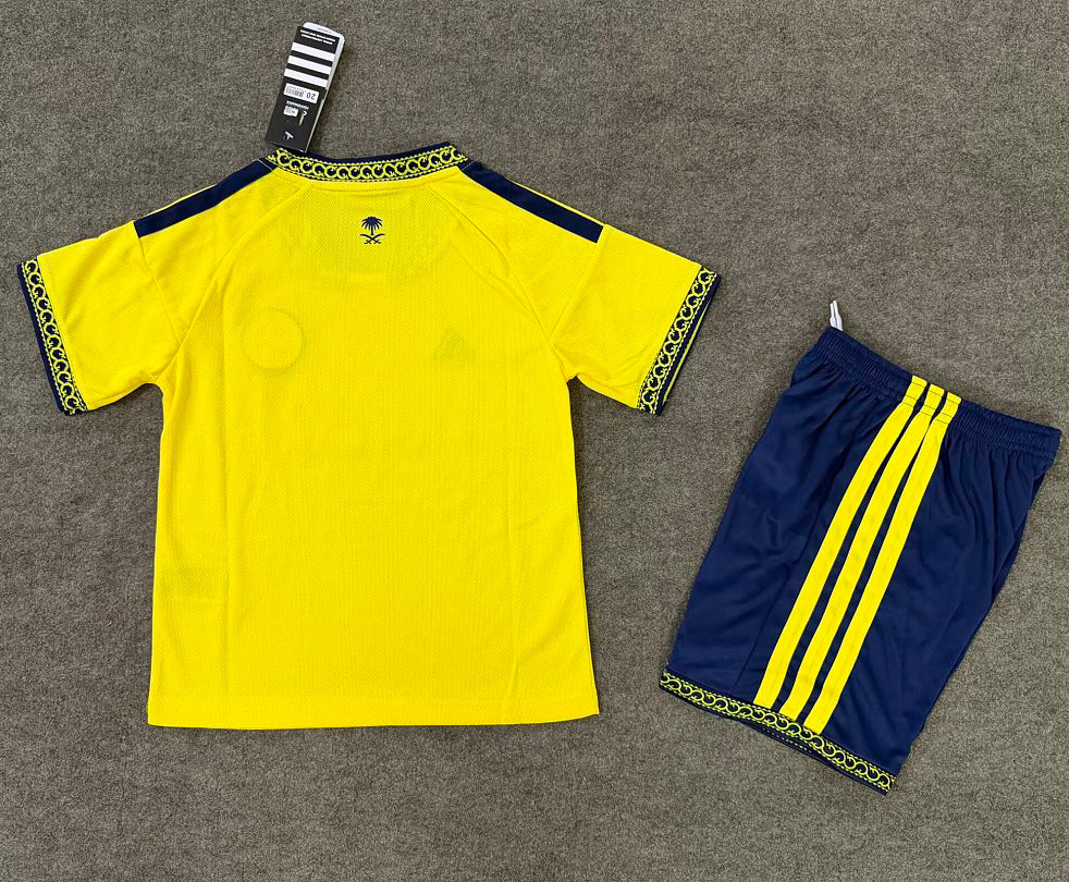 2026-27 Al Nassr Home Kids Kit