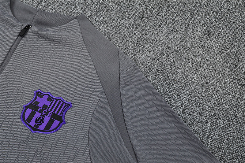 Barcelona Grey Trainingsanzug 2025-26 [Kollaborationsdesign]