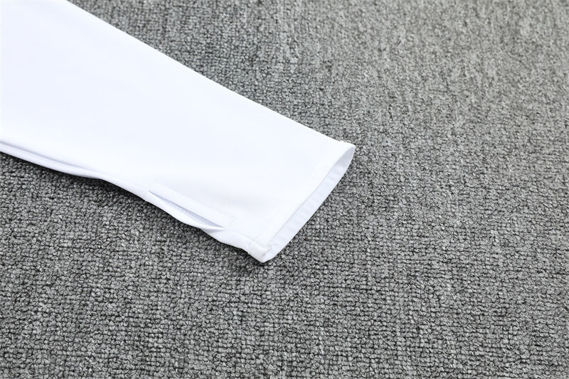 2025-26 Real Madrid Yellow Logo Training Suit