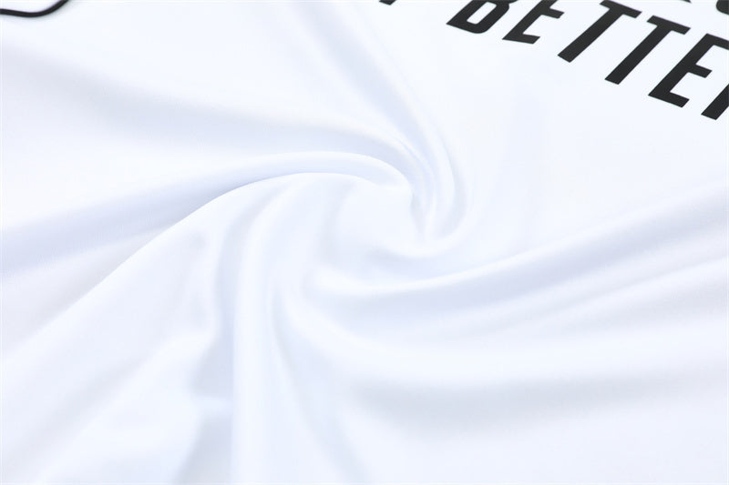 2025-26 Real Madrid Yellow Logo Training Suit