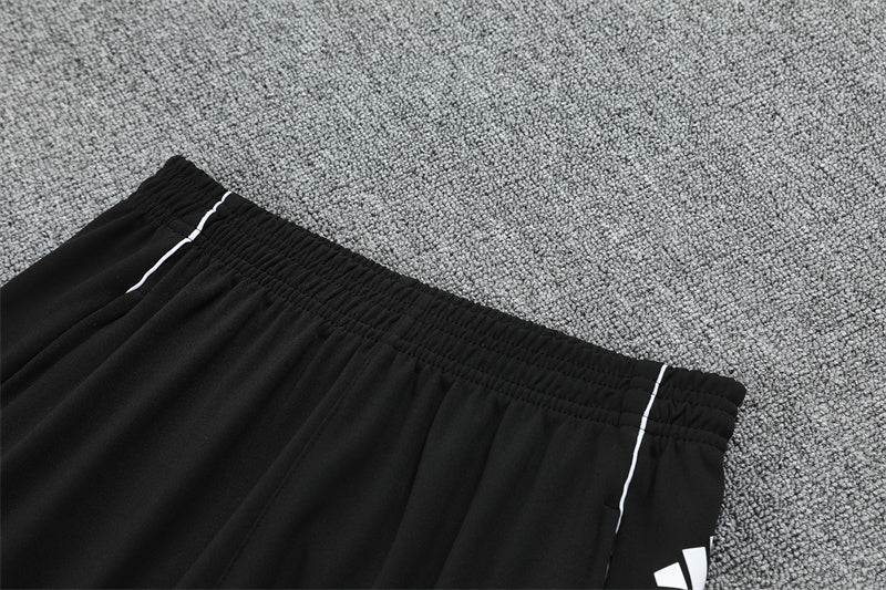 2025-26 Real Madrid Yellow Logo Training Suit