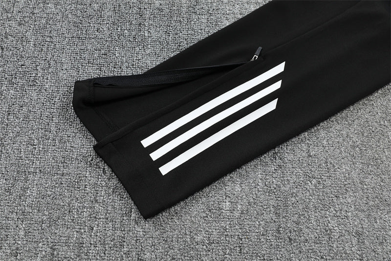 2025-26 Real Madrid Yellow Logo Training Suit