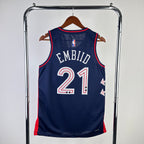 NBA 2024-25 76ers Edición Ciudad N.° 21 EMBIID