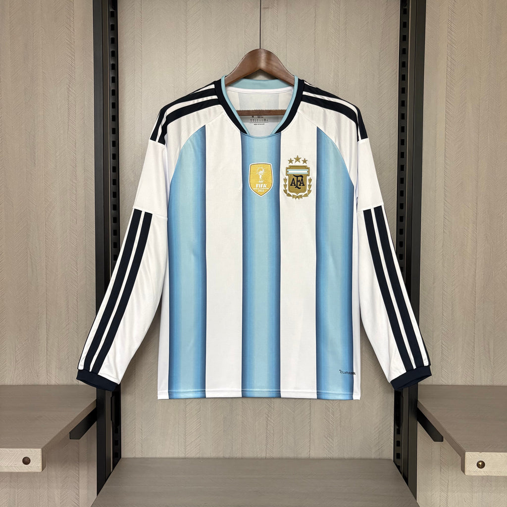 2026-27 Argentina Home Fan Version long sleeves