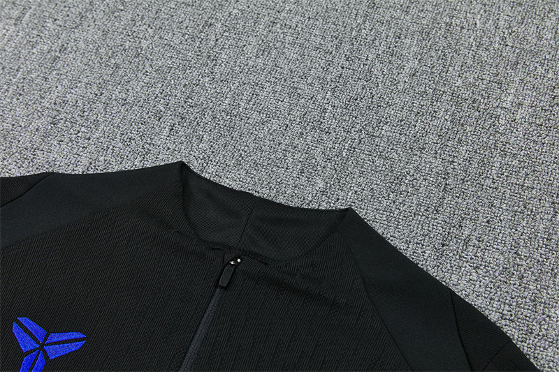 2025-26 Barcelona Black [Co-branded] with Blue Label training suit