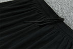 2025-26 Barcelona Black [Co-branded] with Blue Label training suit