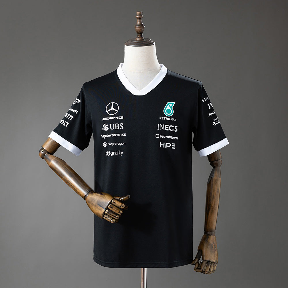 2026 Mercedes-AMG Petronas Black-White Formula One Racing Suit