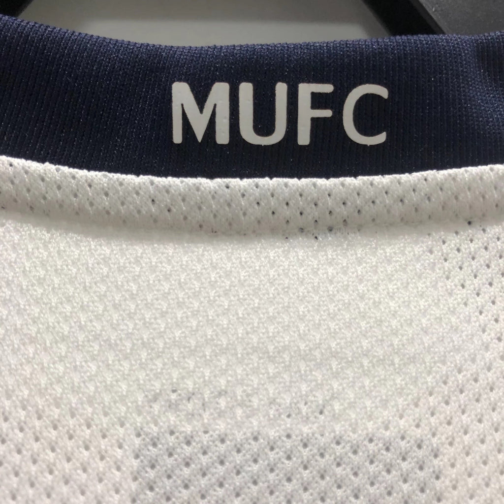 2008-09 Manchester United League Edition away White Retro