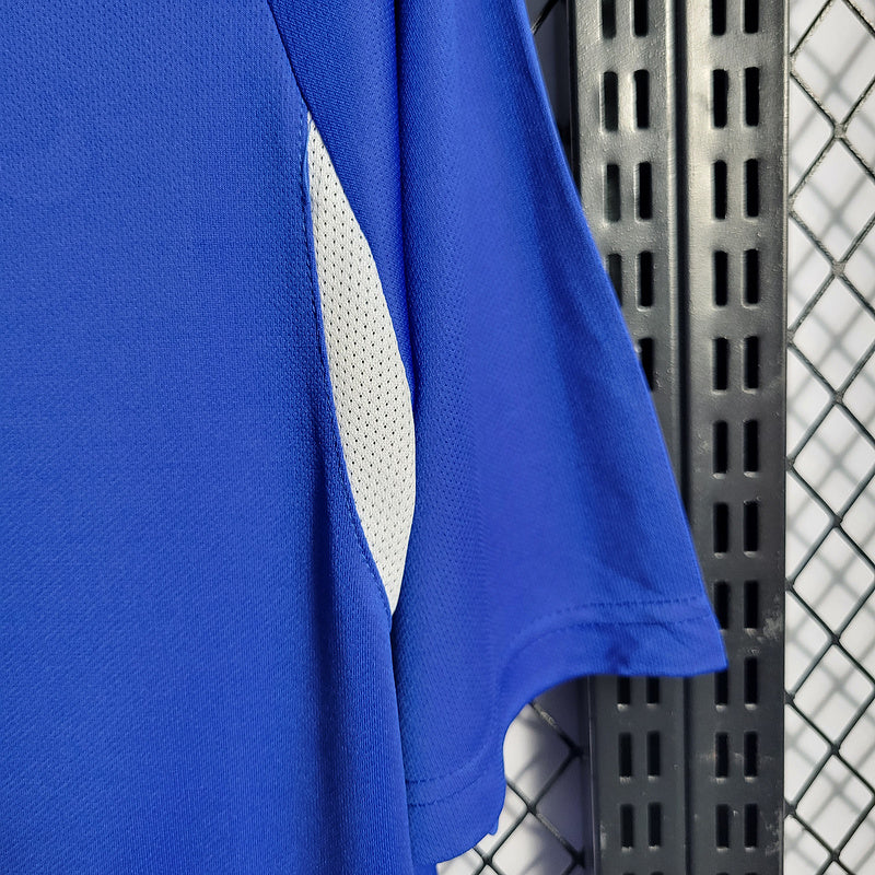 2002 Brazil away blue Retro