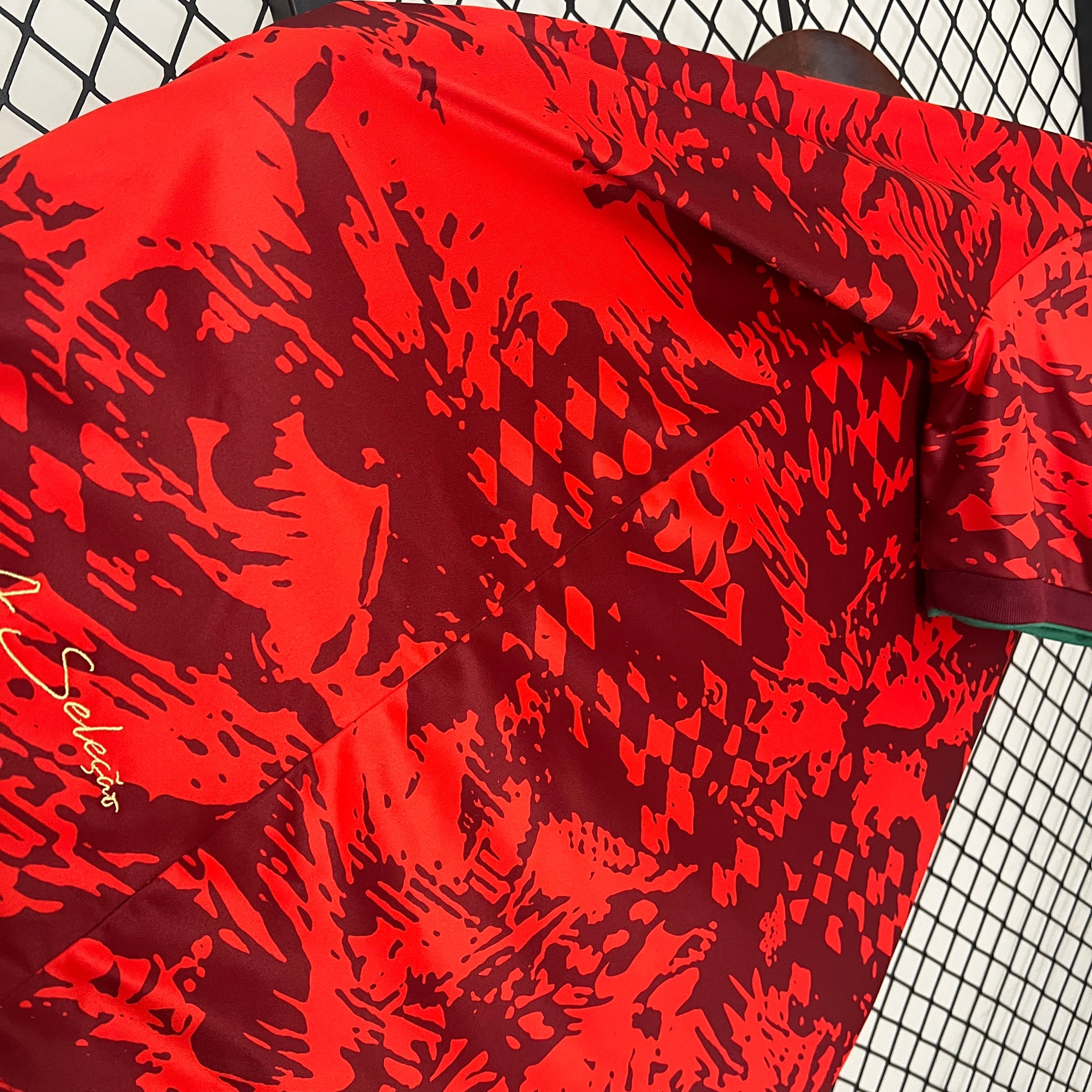 2024-25 Portugal Training Wear Red