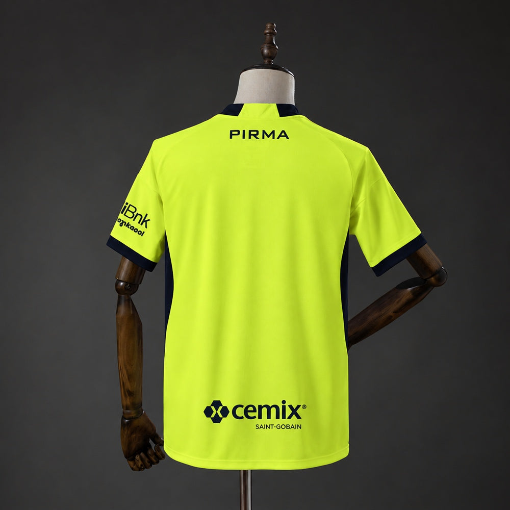 2026-27 Cruz Azul Yellow Goalkeeper Fan Version