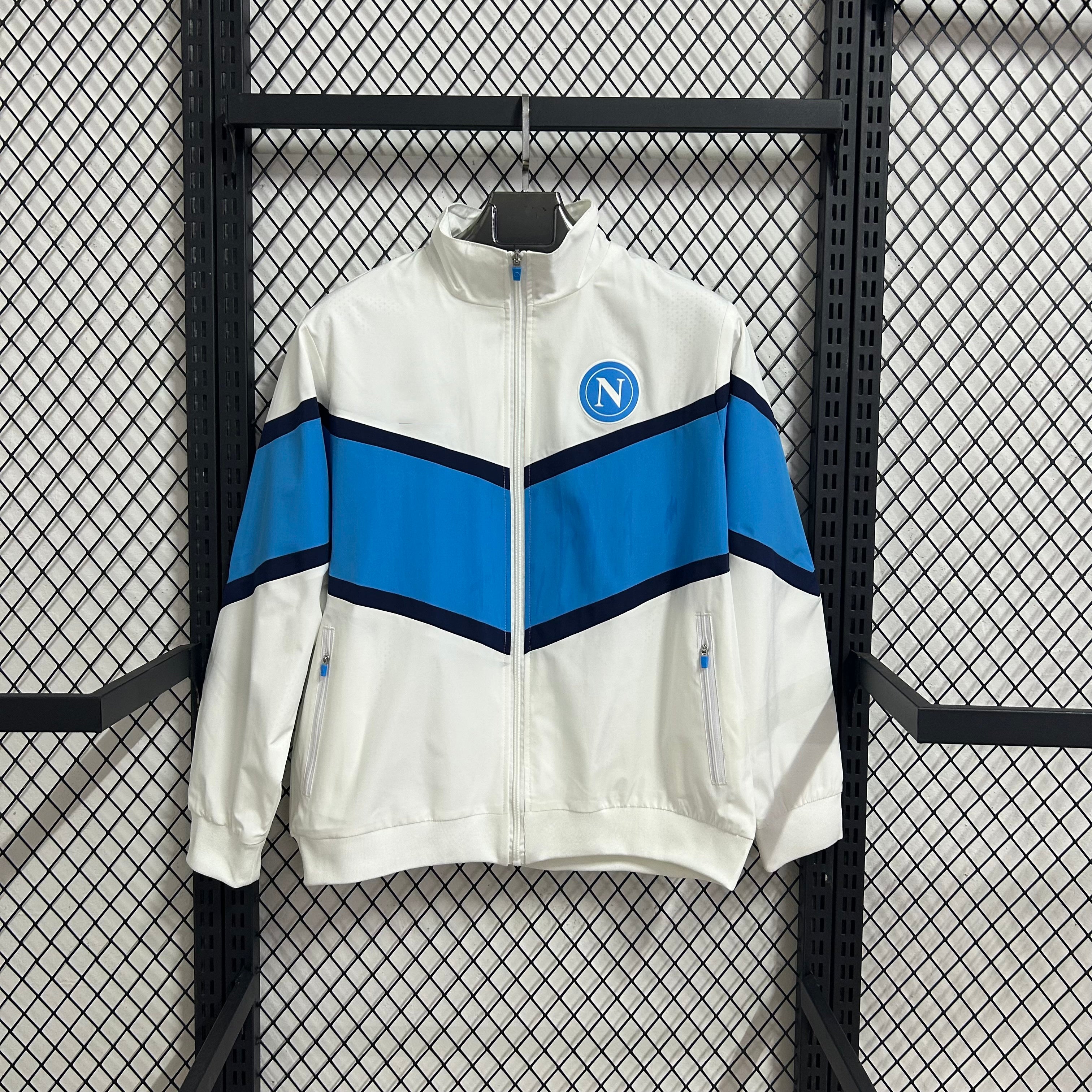 2026 Napoli White Windbreaker