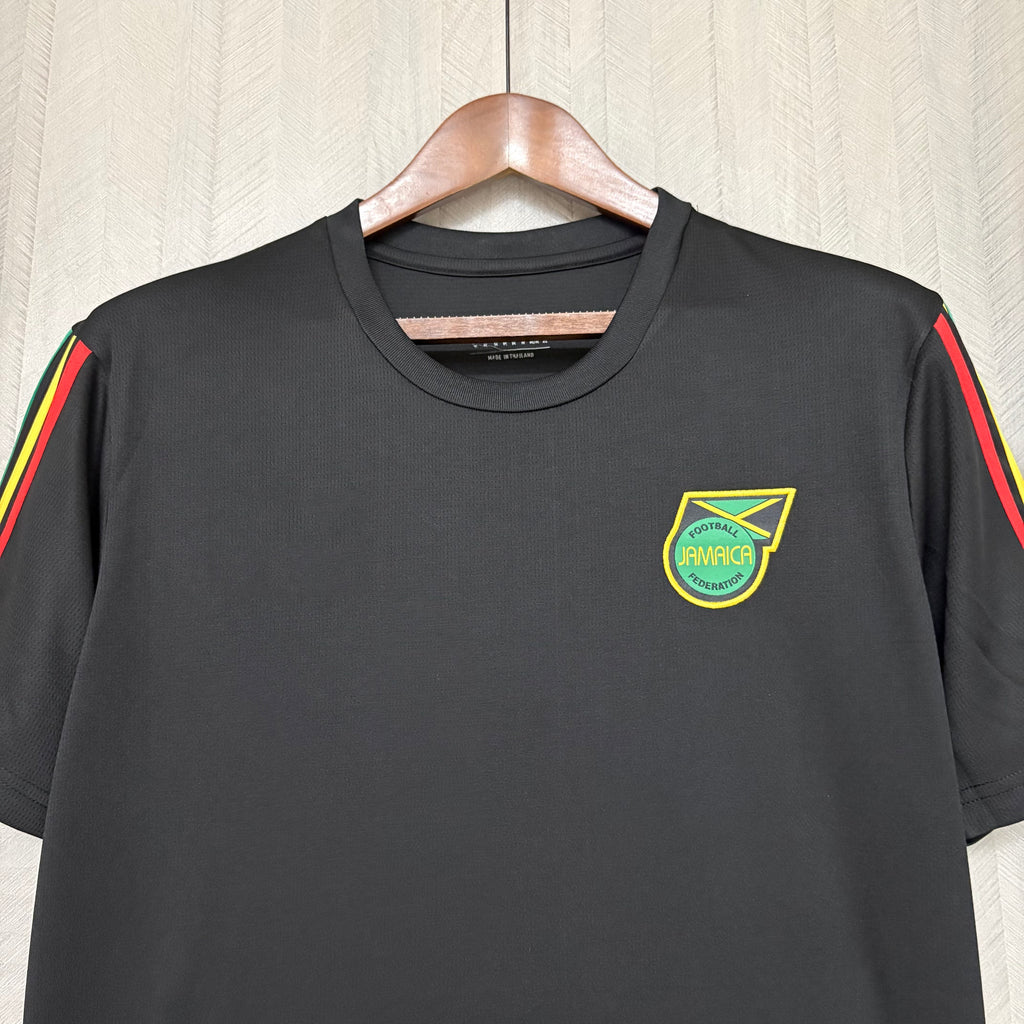 2026-27 Jamaika Schwarz Sondertrikot Fan-Version