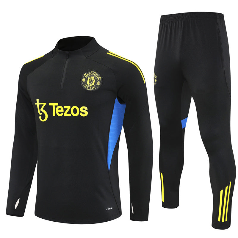2025-26 Manchester United Black Training Suit