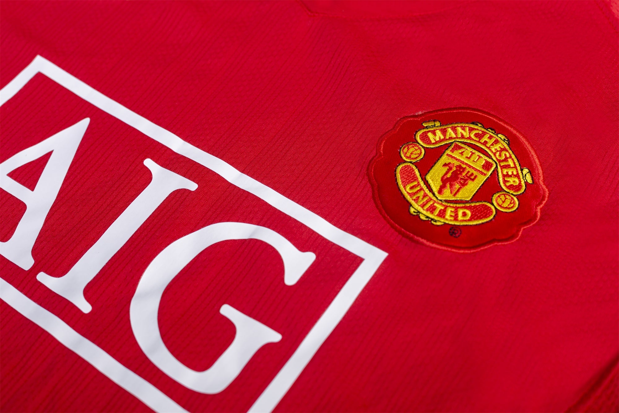 2007-08 Manchester United Home League Edition Retro