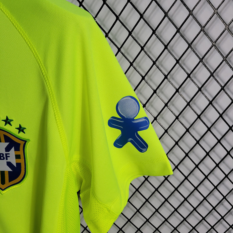 Brazil Training Suit Fluorescent Green All Sponsor Sizes