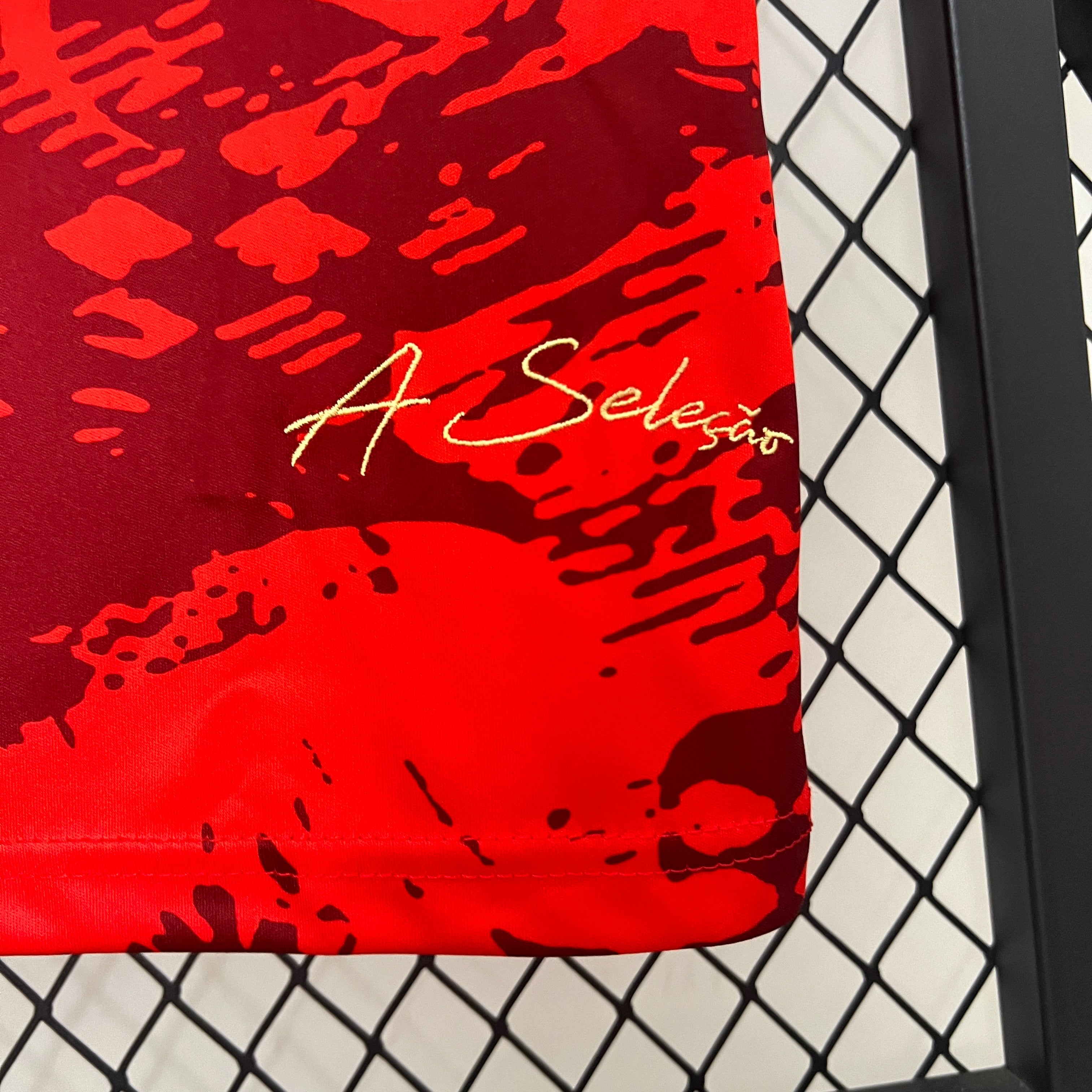 2024-25 Portugal Training Wear Red