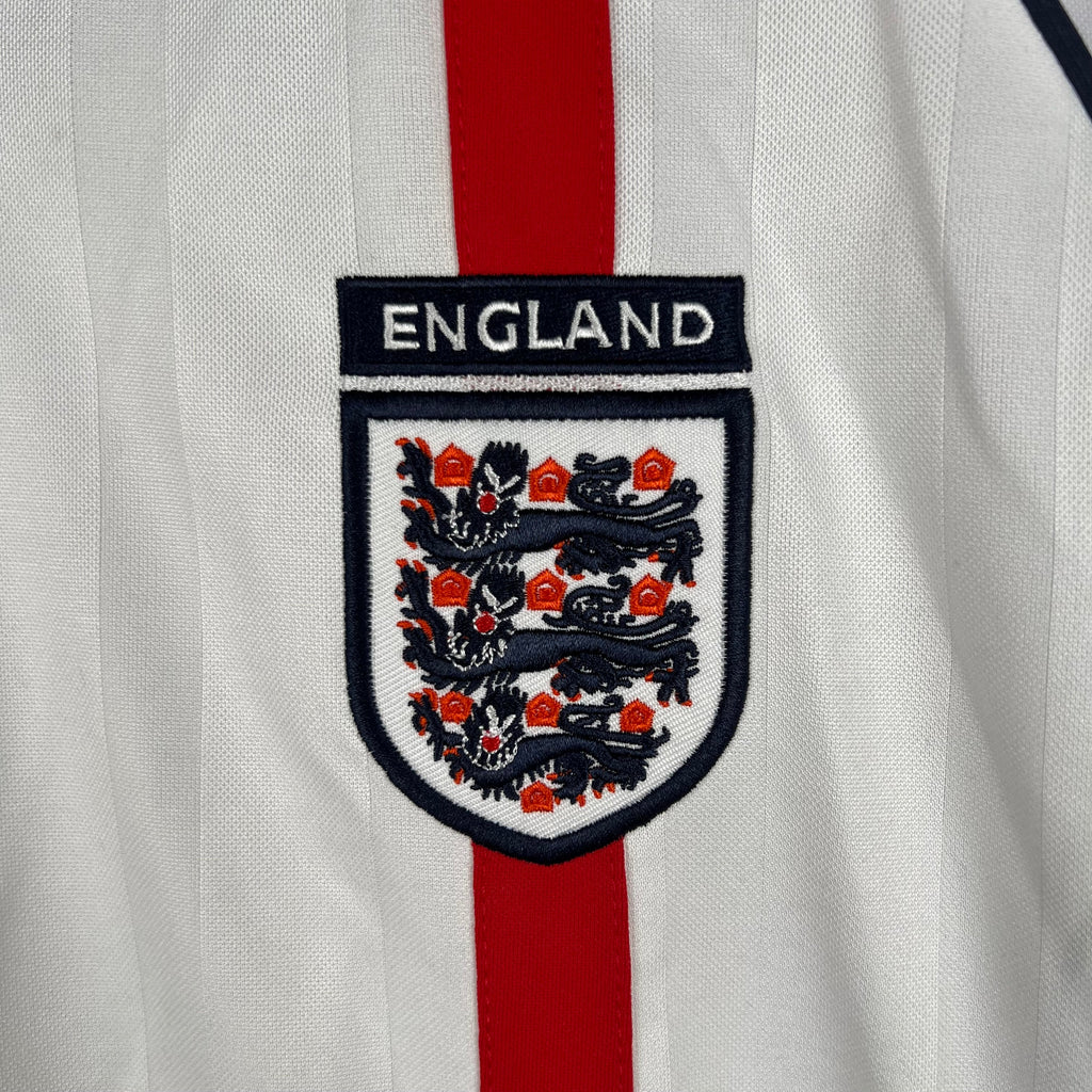 2002 England Home Long Sleeve