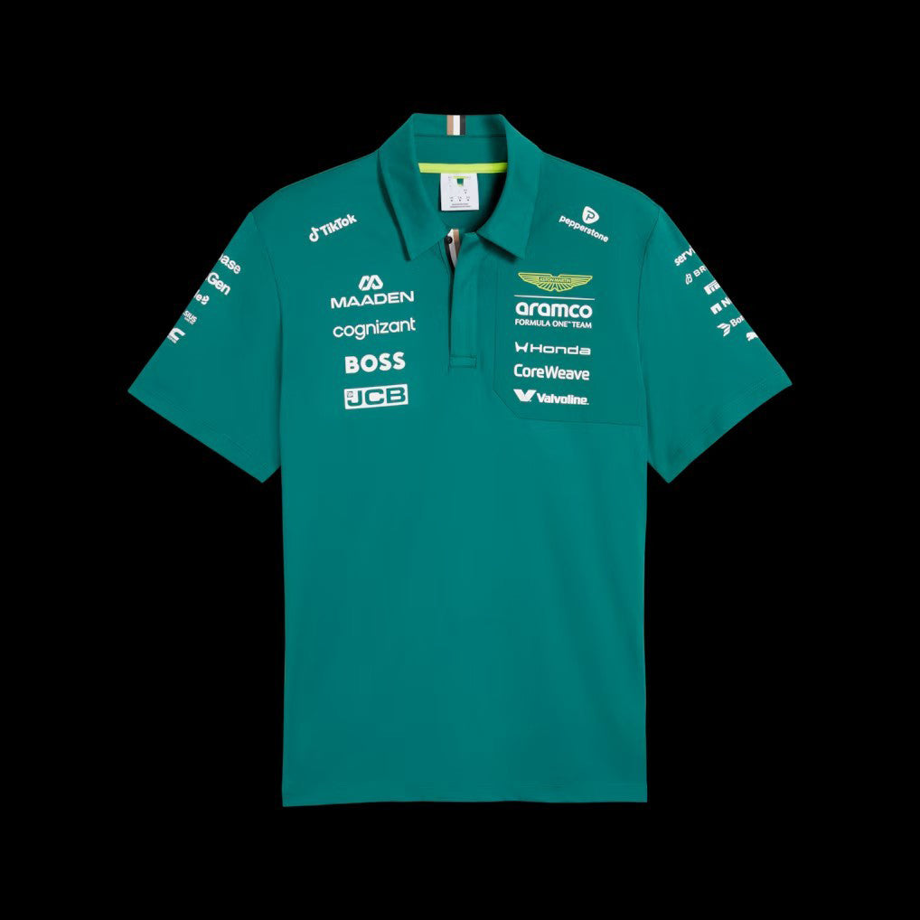 2026 F1 Martin Aston Collared Shirt Formula One Racing Suit