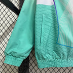 2025-26 Barcelona pink-blue reversible trench coat