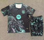 2026-27 Barcelona Blue Dargon Kids Kit
