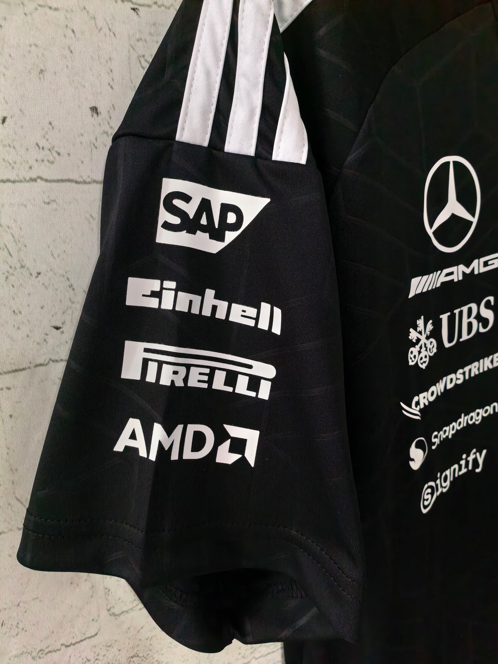 2026 F1 Mercedes Black Formula One Racing Suit