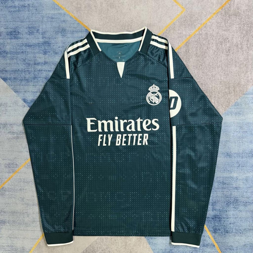 2026-27 Real Madrid Away Fan Version Long Sleeve